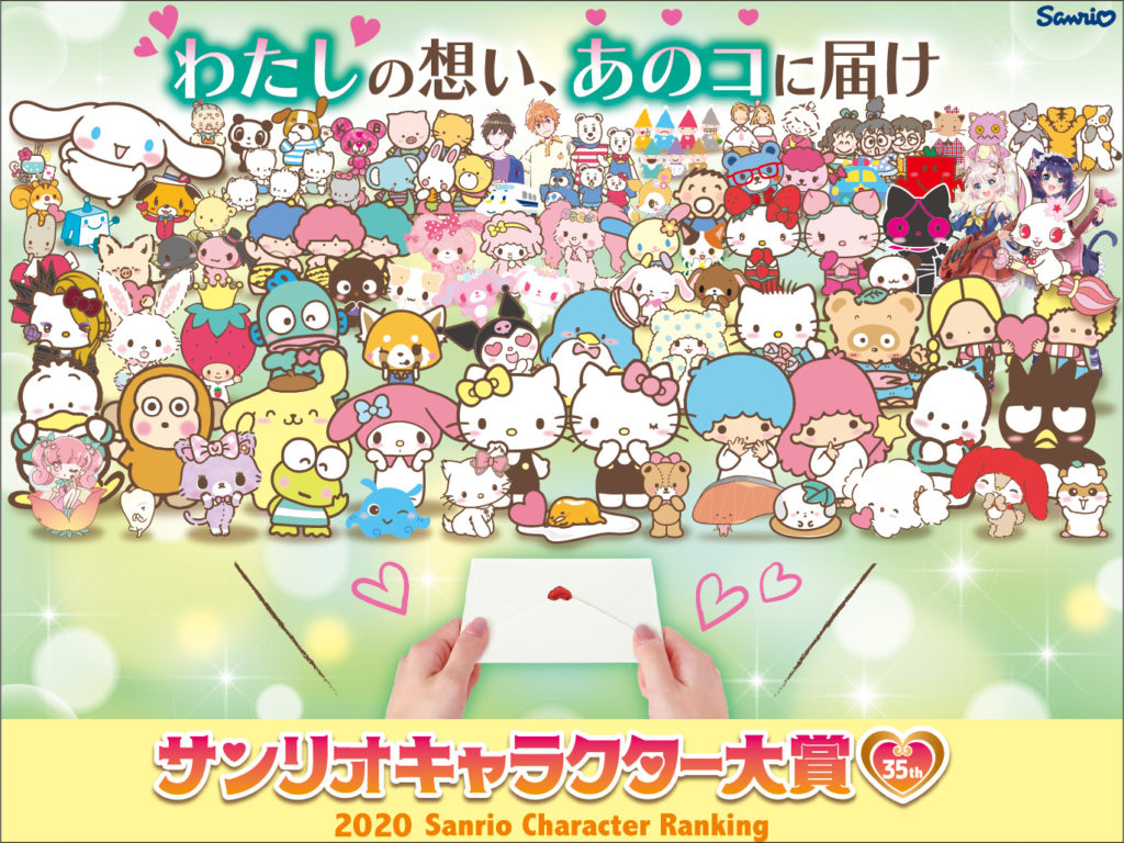 サンリオキャラクター大賞2020結果発表