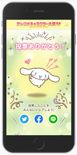 サンリオキャラクター大賞応募結果