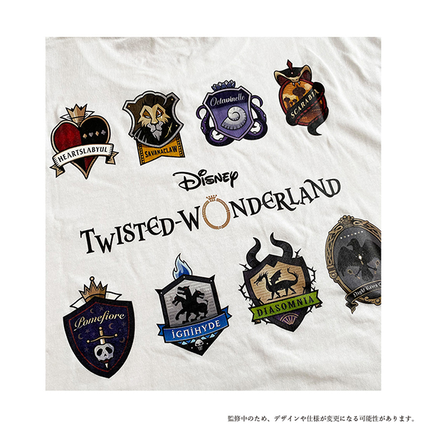 3ツイステエンブレムTシャツ種類