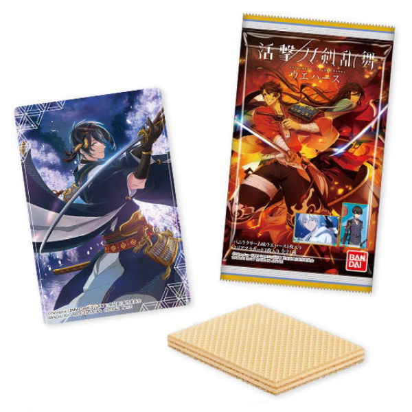 4刀剣乱舞ウエハース活撃2017値段サイズ販売日