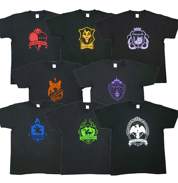3ツイステアイコンTシャツラインナップ8種