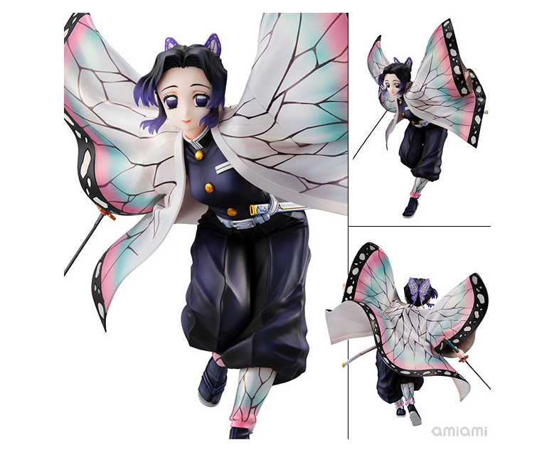 胡蝶しのぶギャルフィギュア公式グッズ メガハウス 完成品人形発売 予約開始 Zoompress ズームプレス