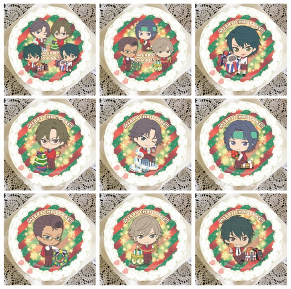 3.新テニスの王子様プリロールクリスマスケーキ2020種類取扱