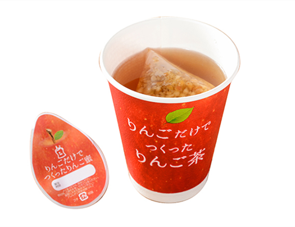 2.ローソンりんご茶作り方販売店舗