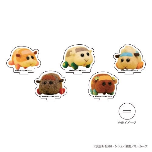 3モルカーグッズ新発売!カンバッジ・アクスタ・小物ケース・ランチボックス・はしPUIPUI
