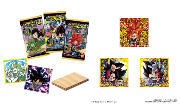1ドラゴンボール「超戦士シールウエハース超 奇跡のフュージョン」第2弾予約・注文開始!グッズ・お菓子通販・取扱い店舗|バンダイ
