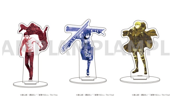 2-1進撃の巨人「キャラアクリルフィギュア」予約・注文開始!いつ?しんげきグッズ(アクスタ)通販・取扱い店舗