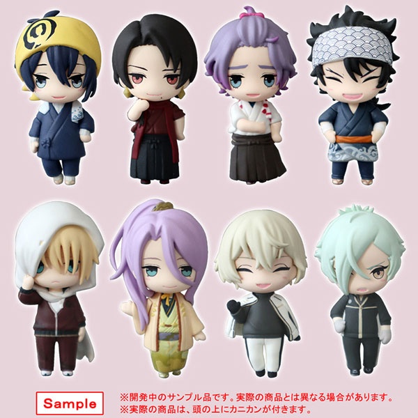 3刀剣乱舞とうらぶ「ぽてだん!内番フィギュアマスコット 其ノ壱」予約・販売開始!刀剣乱舞ONLINEグッズ通販
