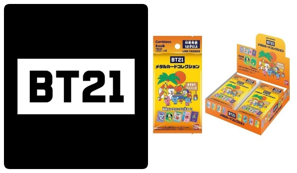 BT21メタルカードコレクション