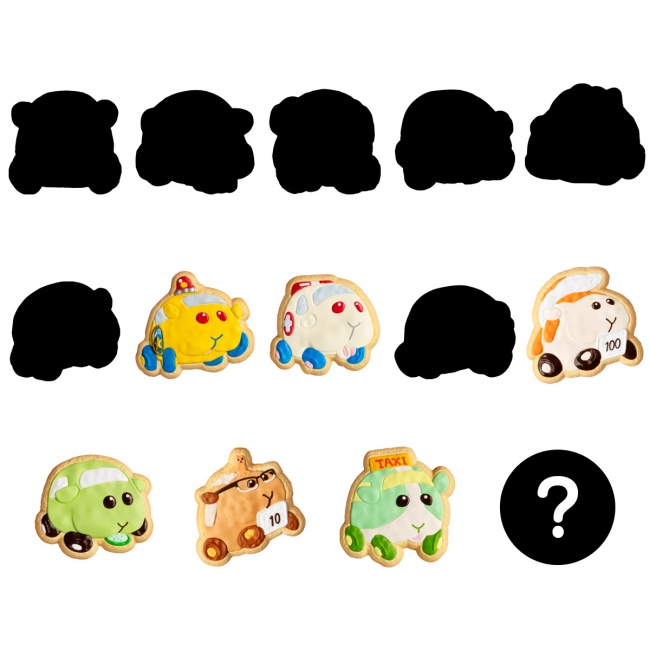 PUI PUI モルカー COOKIE MAGCOT2 3