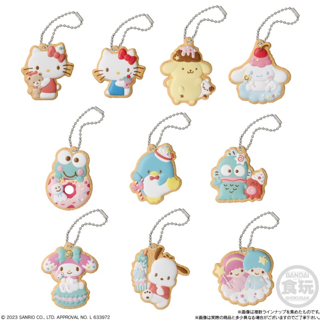 3SANRIO CHARACTERS COOKIE CHARMCOT